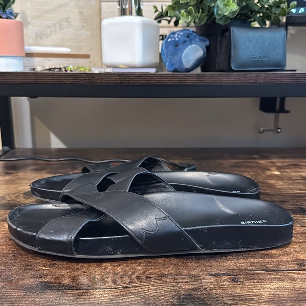Birdies The Robin Black Sandals Size 9.5 - Picture 6 of 11